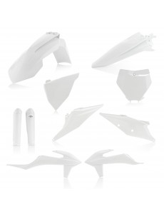 KIT PLÁSTICOS COMPLETO ACERBIS KTM SX / SX-F 2019 - 2020 BRANCO